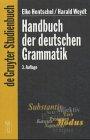 Handbuch der deutschen Grammatik (De Gruyter Studienbuch)