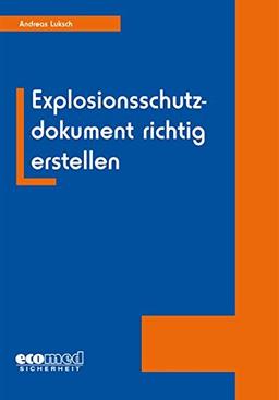 Explosionsschutzdokument richtig erstellen: Ablaufpläne, Prüfungen, Handlungshilfen (mit CD-ROM)