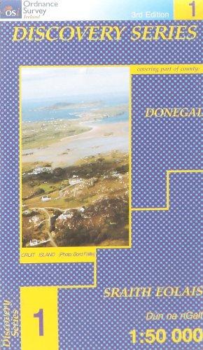 Irish Discovery Series 01 Donegal (NW) 1 : 50 000