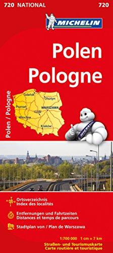 Polen (Michelin Nationalkarte)