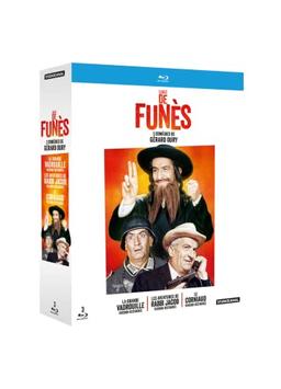 Louis de funès - 3 comédies de gérard oury : la grande vadrouille + les aventures de rabbi jacob + le corniaud [Blu-ray] [FR Import]