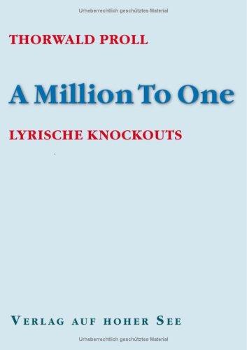 A Million To One: Lyrische Knockouts