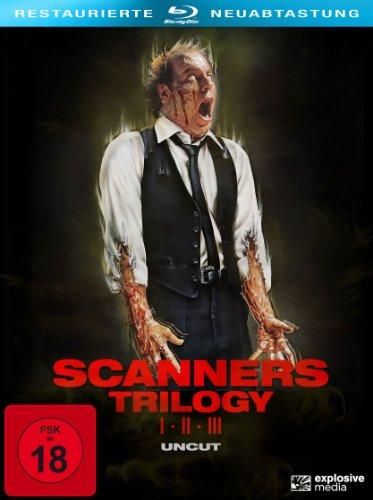 Scanners 1-3 (3-Disc Collector's Set) (Blu-ray uncut)