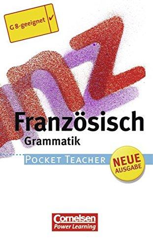 Pocket Teacher - Sekundarstufe I (mit Umschlagklappen): Französisch: Grammatik