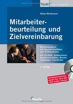 Mitarbeiterbeurteilung und Zielvereinbarung. Musterhandbuch mit Gesprächsleitfäden und Textbausteinen