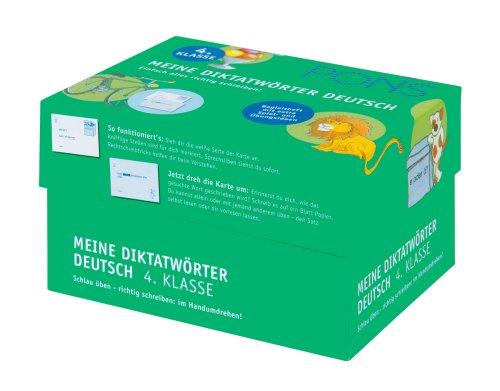 PONS Meine Diktatwörter Deutsch 4. Klasse im Handumdrehen. Lernbox. (Lernmaterialien)