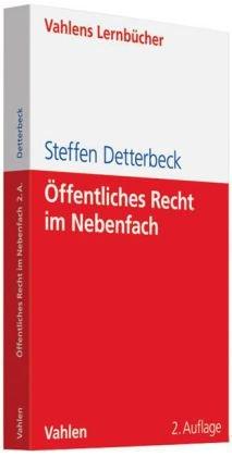 Öffentliches Recht im Nebenfach