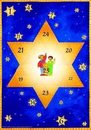 Lucia, das Sternenkind: Fensterbild-Adventskalender mit Begleitbuch