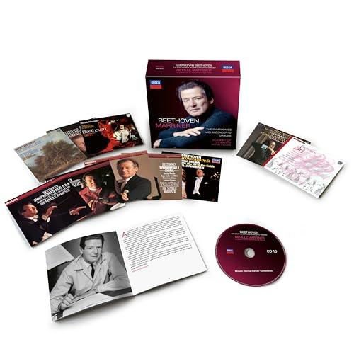 Neville Marriner: Beethoven Sinfonien Nr. 1-9 & Violinkonzerte (10CDs; limitierte Auflage)