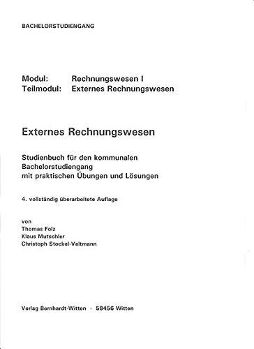 Externes Rechnungswesen: (keine Auslieferung über den Buchhandel)