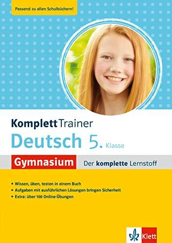 Klett KomplettTrainer Gymnasium Deutsch 5. Klasse: Der komplette Lernstoff