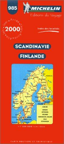 Michelin 2000 Scandinavie and Finland (Michelin Maps)