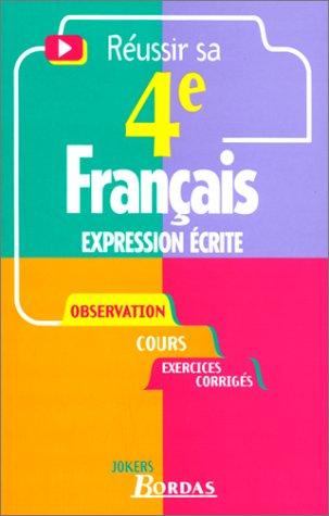 Expression écrite 4e