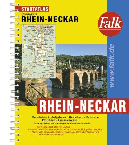 Falk Stadtatlas Großraum Rhein-Neckar