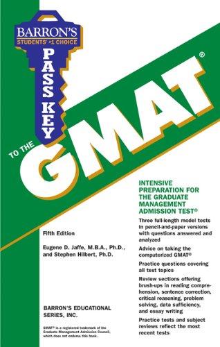 Pass Key to the GMAT (Barron's Pass Key to the GMAT)