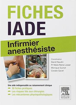 Fiches IADE : infirmier anesthésiste