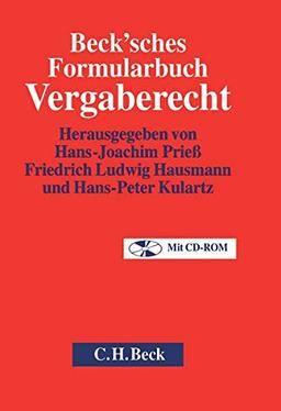 Beck'sches Formularbuch Vergaberecht