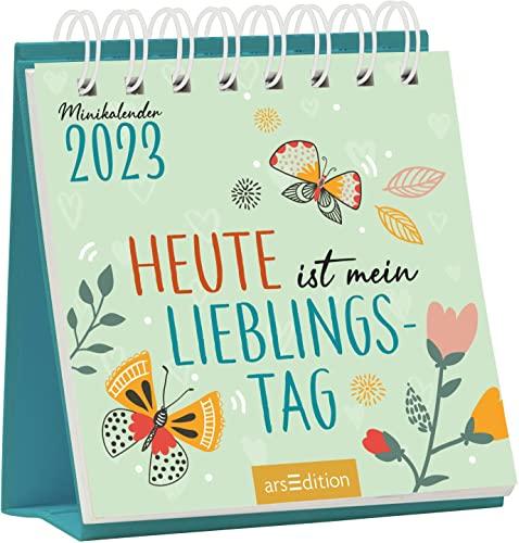 Mini-Monatskalender Heute ist mein Lieblingstag 2023: Zauberhafter Monatskalender im Miniformat für mehr Lieblingstage