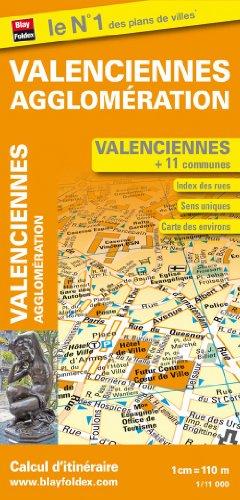 Plan de Valenciennes et de son agglomération