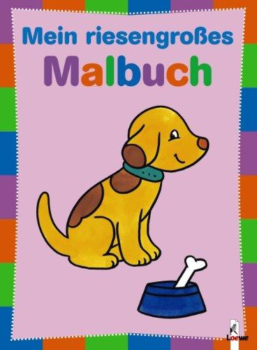 Mein riesengroßes Malbuch - Hund