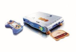 VTech 80-070004 - V.Smile Pro Lernkonsole blau inkl. Lernspiel Cars und CD-Player