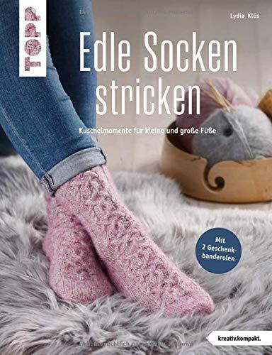 Edle Socken stricken (kreativ.kompakt.): Kuschelmomente für kleine und große Füße. Mit 2 Geschenkbanderolen