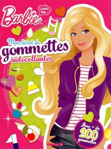 Barbie : mon livret de gommettes autocollantes