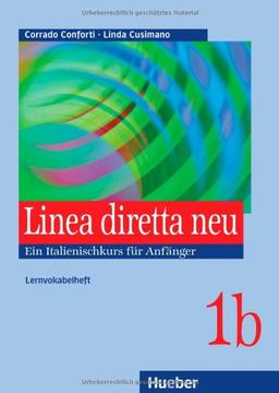 Linea diretta neu 1b. Ein Italienischkurs für Anfänger. Lernvokabelheft