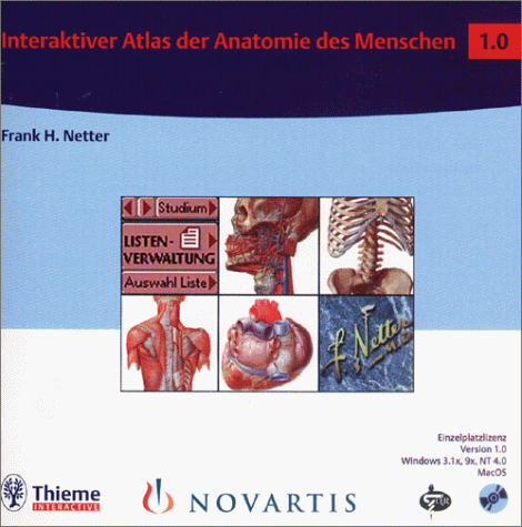 Interaktiver Atlas der Anatomie des Menschen. CD-ROM.