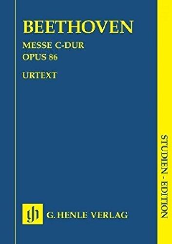 Messe C-Dur op. 86, Studien-Edition