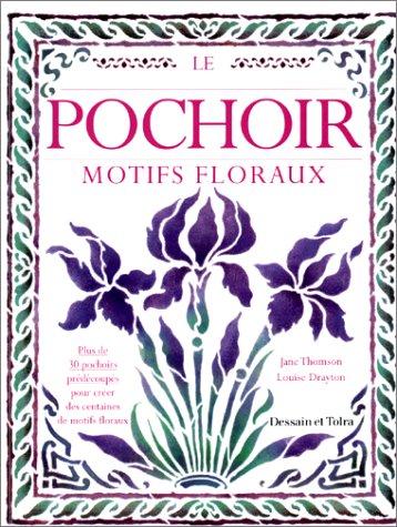 Le pochoir, motifs floraux