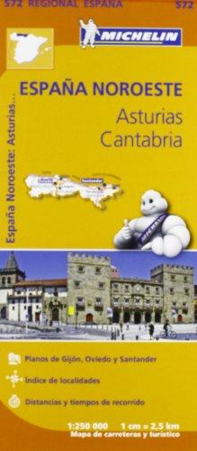 Asturias Cantabria - Michelin Regional Map 572: Map (Michelin Regional Maps)