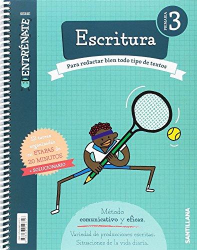 CUADERNO ESCRITURA SERIE ENTRENATE 3 PRIMARIA