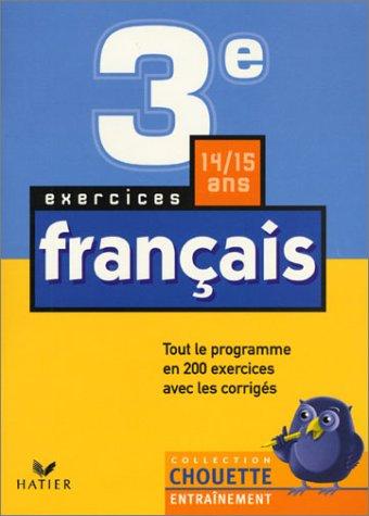 Français 3ème (Chouette Entrainemen)