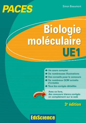 Biologie moléculaire-UE1 PACES : 1re année santé