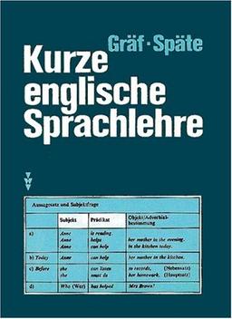 Kurze englische Sprachlehre: Nachschlagewerk