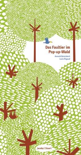 Das Faultier im Pop-up-Wald