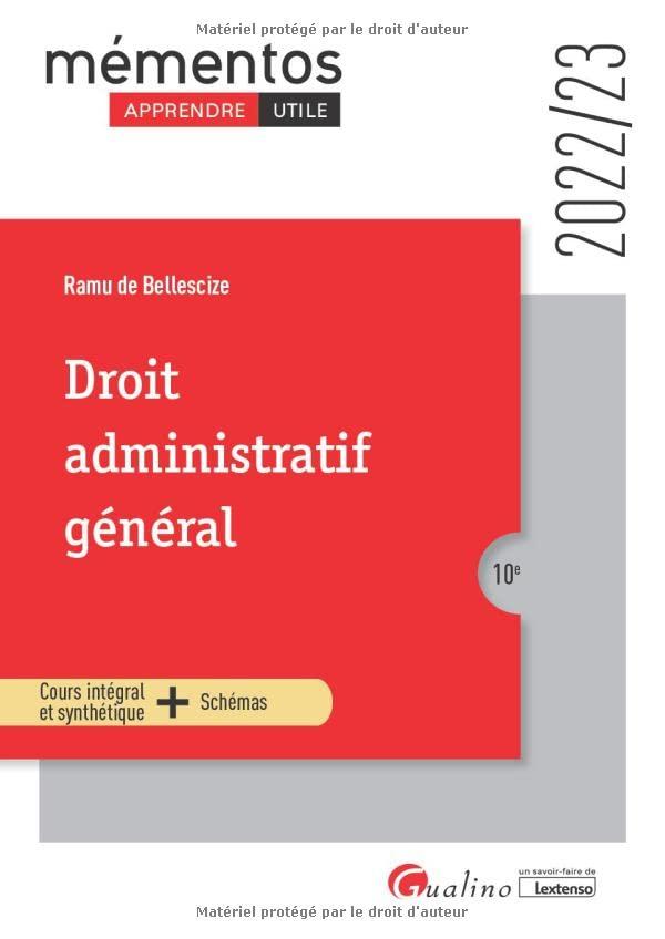 Droit administratif général : 2022-2023