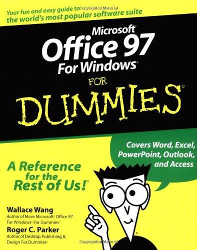 Microsoft Office 97 for Windows for Dummies (Serial)