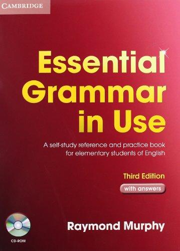 Essential Grammar in Use 3rd Edition: Essential Grammar in Use. English Edition with answers and CD-ROM: A self-study reference and practice book for elementary students of English