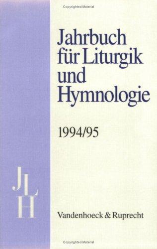 Jahrbuch für Liturgik und Hymnologie XXXV / 1994/95