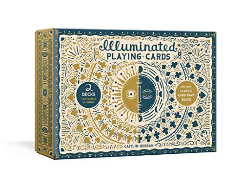 Illuminated Playing Cards: Two Decks for Games and Tarot (The Illuminated Art Series)