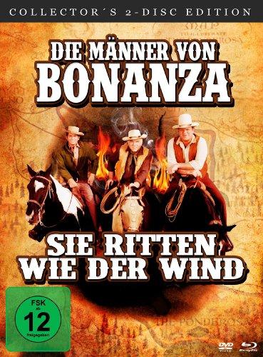 Die Männer von Bonanza, sie ritten wie der Wind - Mediabook (Digital Remastered) [Blu-ray + DVD] [Collector's Edition]