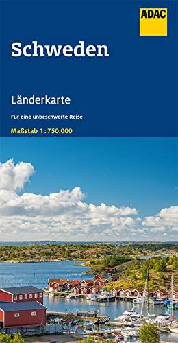 ADAC LänderKarte Schweden 1:750 000 (ADAC Länderkarten)