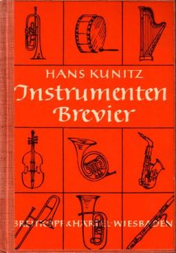 Instrumenten-Brevier - Handbuch zu Fragen des Gebrauchs der Instrumente (BV 50 )