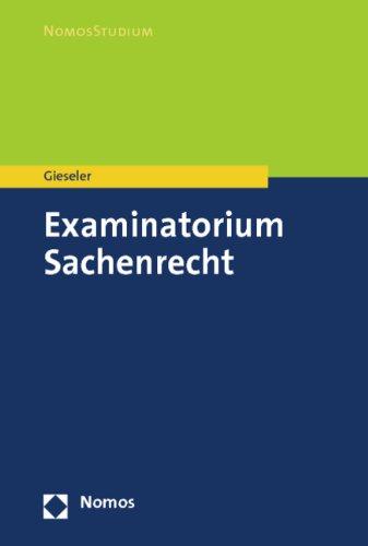 Examinatorium Sachenrecht