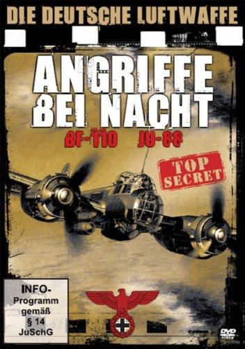 Die deutsche Luftwaffe - Angriffe bei Nacht BF-110 und JU-88