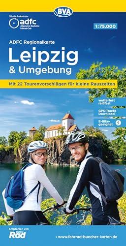 ADFC-Regionalkarte Leipzig und Umgebung, 1:75.000, mit Tagestourenvorschlägen, reiß- und wetterfest, E-Bike-geeignet, GPS-Tracks Download (ADFC-Regionalkarte 1:75000)