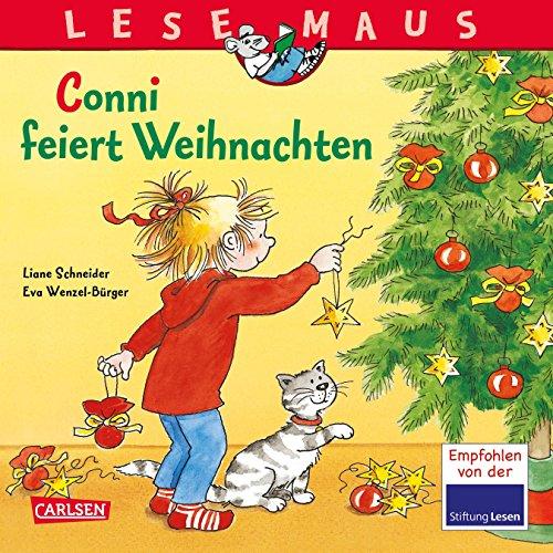 LESEMAUS 58: Conni feiert Weihnachten: Mit tollen Geschenkaufklebern