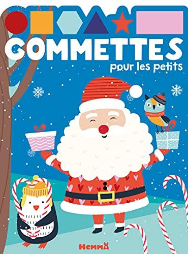 Père Noël et pingouin : gommettes pour les petits